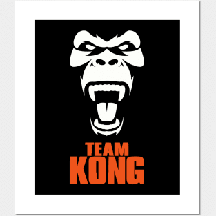 Godzilla vs Kong - Official Team Kong Neon Posters and Art